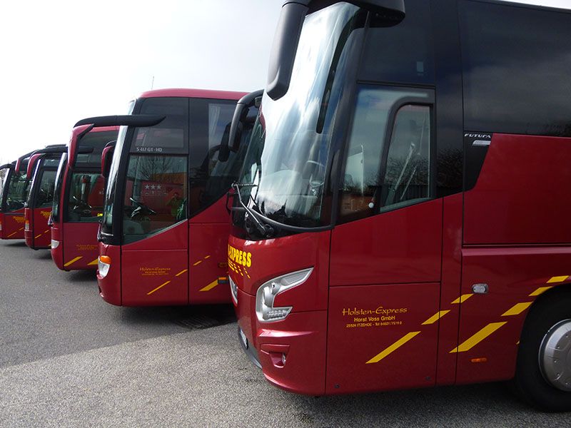 Holsten-Express Voss in Itzehoe Reisen Flotte
